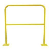Safety barrier - Plate mounting