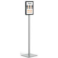 INFO STAND BASIC floor stand, A4 size - Durable