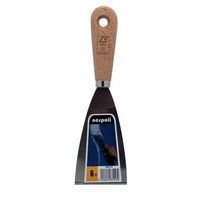 Steel stripping knife, FSC-certified handle, 6 cm - Nespoli