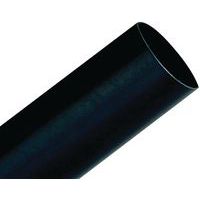 Thin-wall heat-shrink tubing with adhesive, 1 m, 39/13 mm, black - 3M