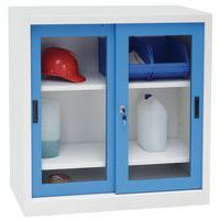 CH low cabinet with sliding doors - Width 100 cm - Manutan Expert