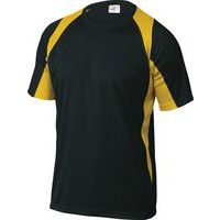Bali work T-shirt - Black/yellow