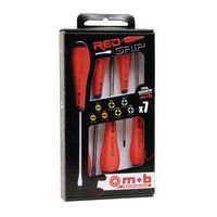 Sets of seven screwdrivers
