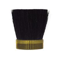 Stencil brush with reservoir