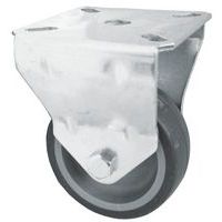 Plate fitting fixed castor - Capacity 40 to 205 kg