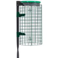 Bin bag holder on steel-finish post - 110 L