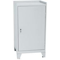 Metal Tool Cupboard with Feet, 1 Drawer & 2 Shelves - HxW 1020x533mm - Manutan Expert