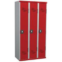 Seamline Optimum® 3-column locker - Width: 300 mm - On base - Acial
