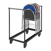Trolley for folding chairs