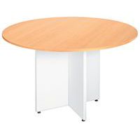Round Table - Cross-feet in beech
