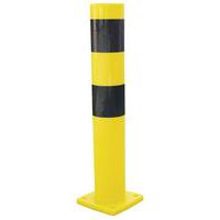 Flexible barrier post