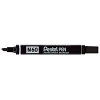 N60 permanent marker - Chisel tip - With cap - Pentel