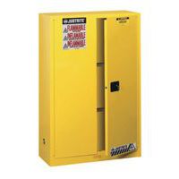 Justrite Self Close Flammable Storage Cabinet 1651x1092x457mm - Secure