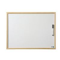 Whiteboard with a wooden profile