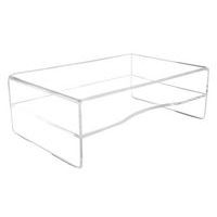 Transparent acrylic monitor stand - Desq