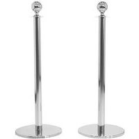 Rounded head rope post