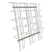 Display Stand - Wall Leaning & Double-sided - For A4 Leaflets & Papers - Manutan Expert