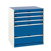 Bott SL-86 workshop cabinet with drawers - Height 90 cm