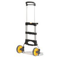 Aluminium folding truck with option - Capacity 150 kg