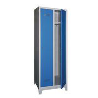 Medium 300 one-piece locker - On feet - Clean industry - Key lock - 2 columns