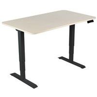 Adjustable sit-stand desk