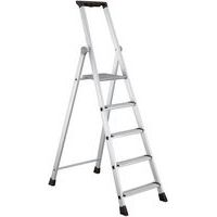 Folding aluminium stepladder - Manutan Expert
