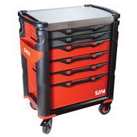 6-drawer trolley and set of 200 tools