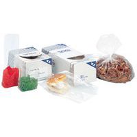 Flat-bottom polyethylene bag