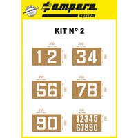 Stencil kit no. 2 - Ampere System