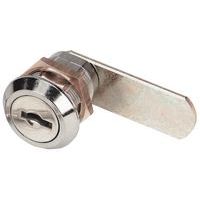 Cam lock - 20 mm body length - Round head