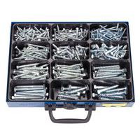 Case for wood screws with hex heads - 357 pieces