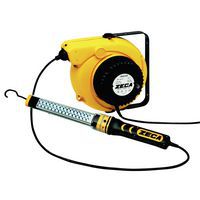 Cable reel 230 V with fluorescent 30-LED inspection light - Zeca