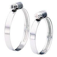 Serflex hose clamp with solid band - Width 9 mm