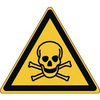 Warning sign - Toxic material - Rigid