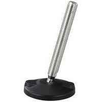 Polyamid adjustable foot - Ø 100 mm - 1200 kg - Stainless steel