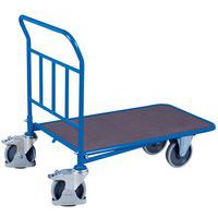 Nesting trolley with ergonomic fixed back - Capacity 400 and 500 kg