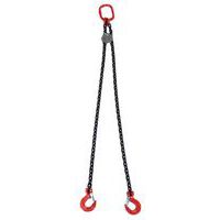 Two-leg chain sling with latch safety hook - Capacity 1.6 t - Manutan Expert