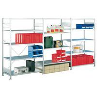 Easy-Fix light shelving - Double-sided - Galvanised finish - Schulte