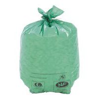Bin bag - Recycled LDPE, NF Environnement certified - Light waste - 30 and 50 l