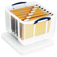 Storage container - Length 520 mm - 42 l - Translucent model