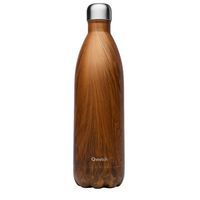 Wood insulated bottle, 1 l - Qwetch