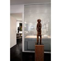 Adhesive film with half-tone strips