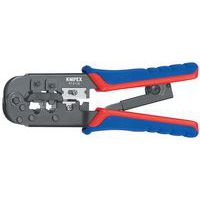 Crimping tool for RJ11/12/45 connectors