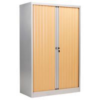 Bisley Tambour Office Cupboard - 1585 mm for Storage & Organization