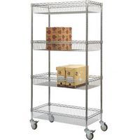 4 Shelf Trolleys