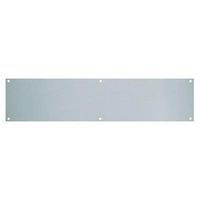 Kick Plate - 838 x 200 x 1.5mm - Satin Anodised Aluminium - Protective