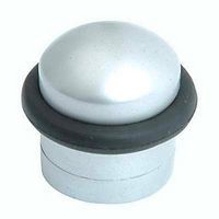 Designer Floor Door Stop - 30 x 37mm - Satin Anodised Aluminium