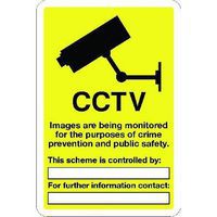 CCTV Images Are Being Monitored - Sign