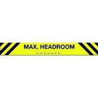 Headroom Markers & Hazard Strips