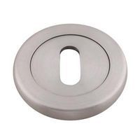 A-Spec Escutcheon - Keyhole - 316 Satin Stainless Steel